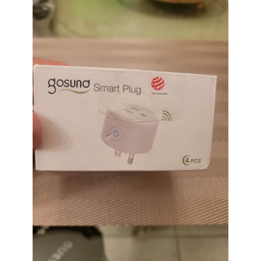Gosund Wifi Smart Plug Gosund Mini Outlet - Work with Alexa, Google Home, IFTTT,
